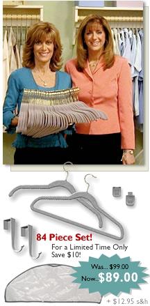 Save Space With Huggable Hangers